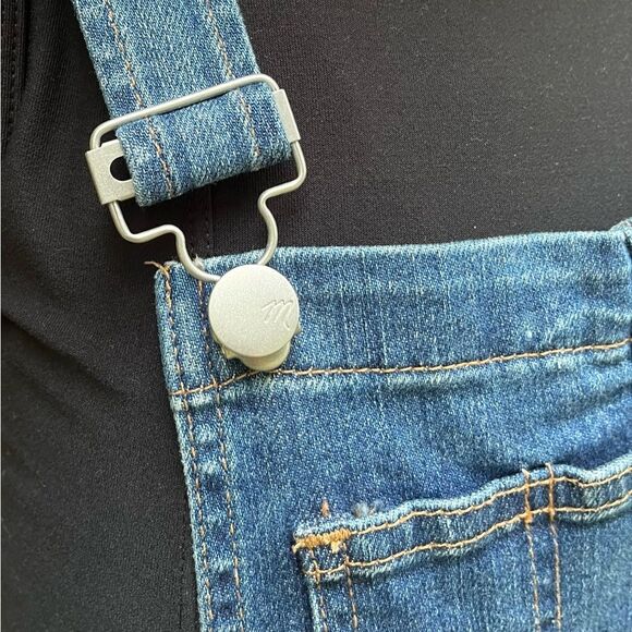 Madewell Blue Denim Overalls, Chic and comfortable, size Small - Picture 9 of 14